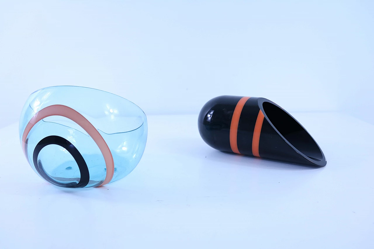 Set da bagno in vetro di Murano, anni '50 1126308