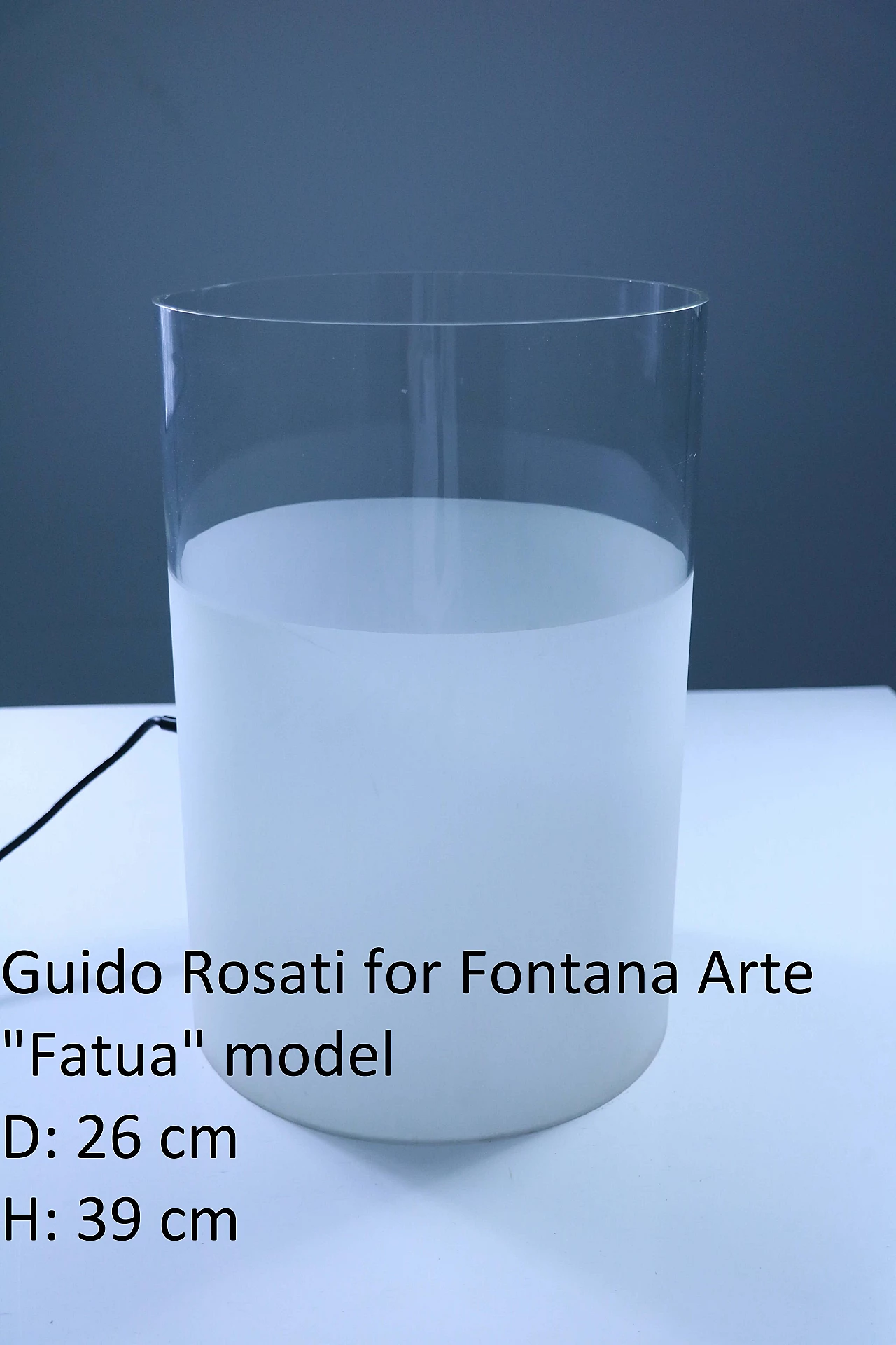Lamp by Guido Rosati for FontanaArte, 50's 1126354