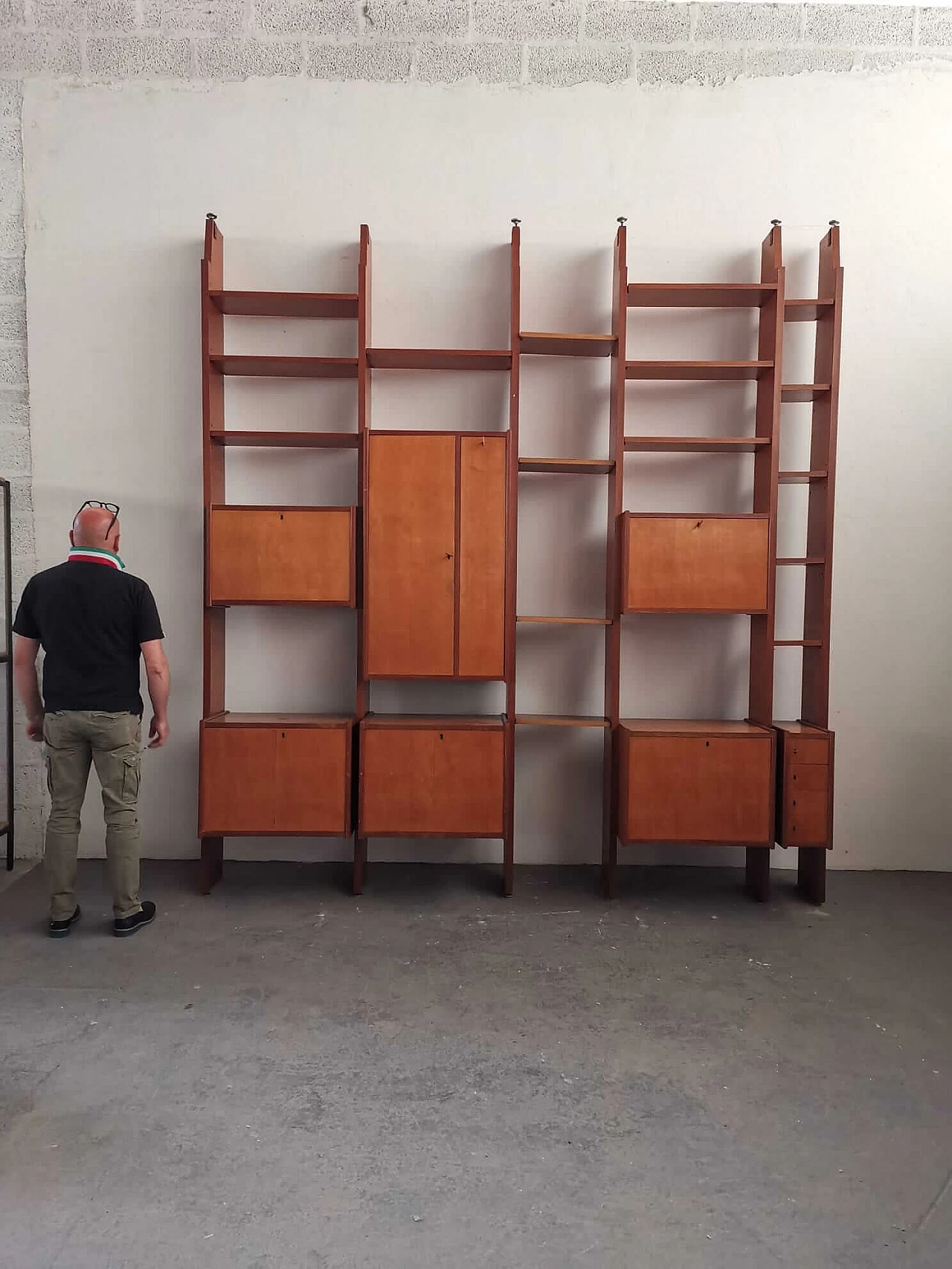 A. Merlo Mantova's big sky-earth bookcase 1126512