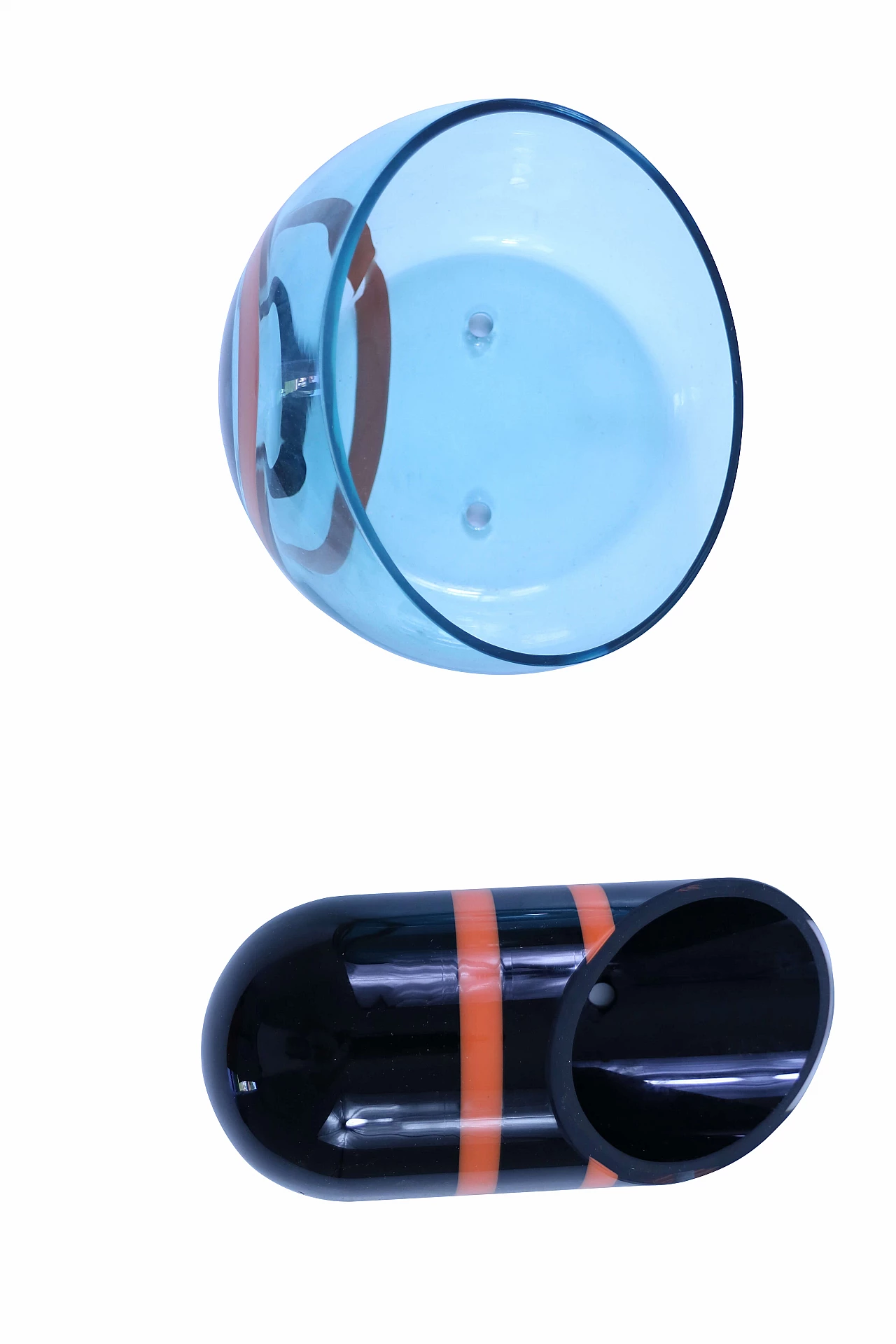 Set da bagno in vetro di Murano, anni '50 1126577