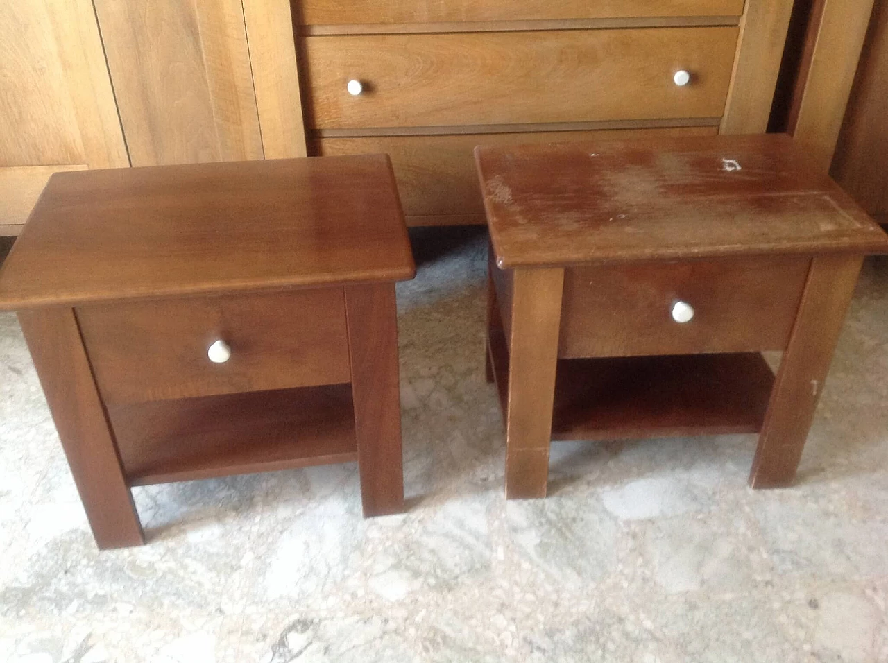 Pair of nightstands by Bernini, 1960s 1127140