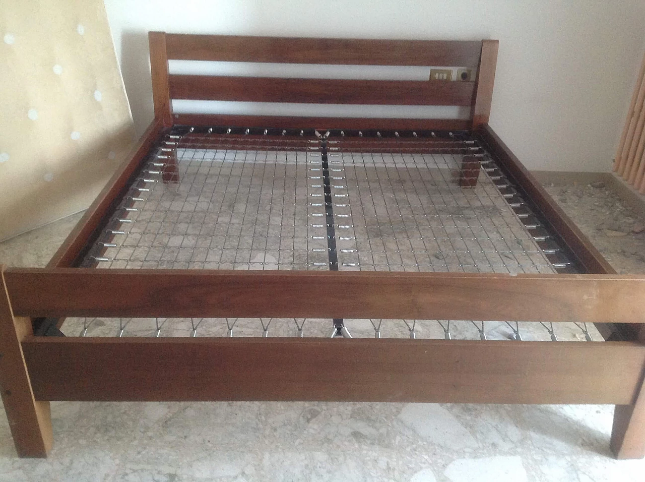 Double bed by Bernini, 1960s 1127143
