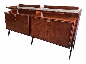 Rosewood sideboard by La Permanente Mobili Cantù, 1950s