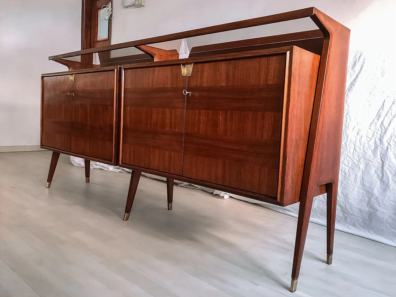 Rosewood sideboard by La Permanente Mobili Cantù, 1950s 1127179