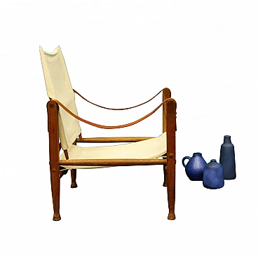 Poltrona Safari Chair di Kaare Klint, anni '30