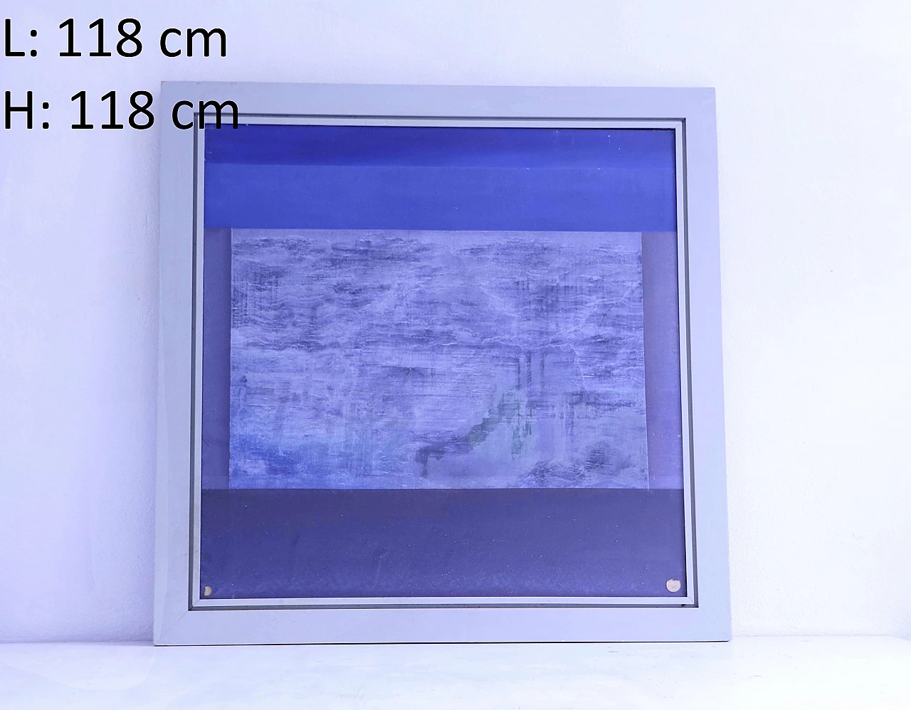 Grande quadro Rumore Lieve di Bertolazzi, 1971 1127950