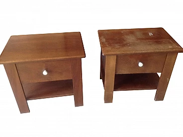 Pair of nightstands by Bernini, 1960s