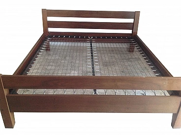 Double bed by Bernini, 1960s