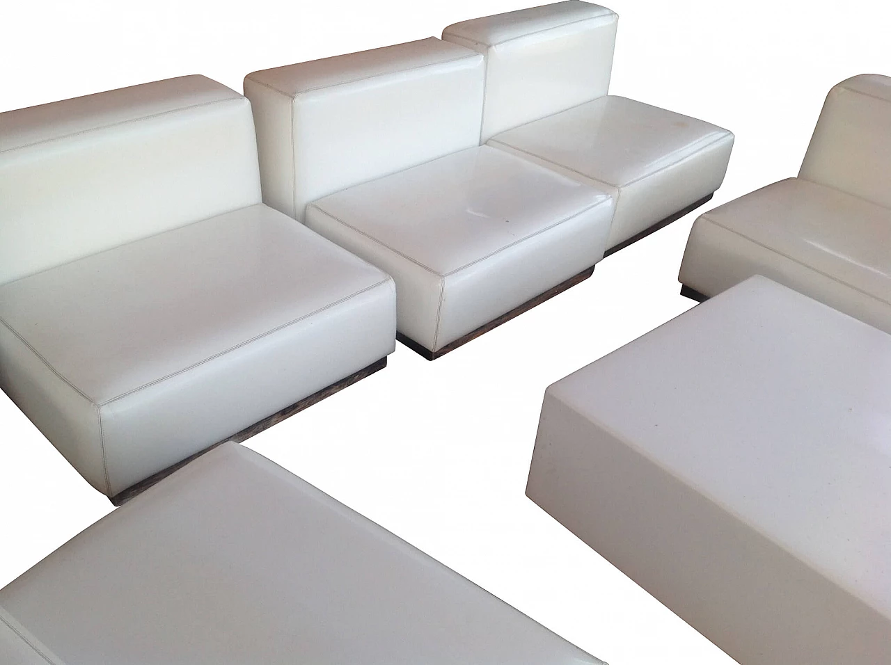 Set of 5 Verflex armchairs by Cinova, Italy, 70s 1127969