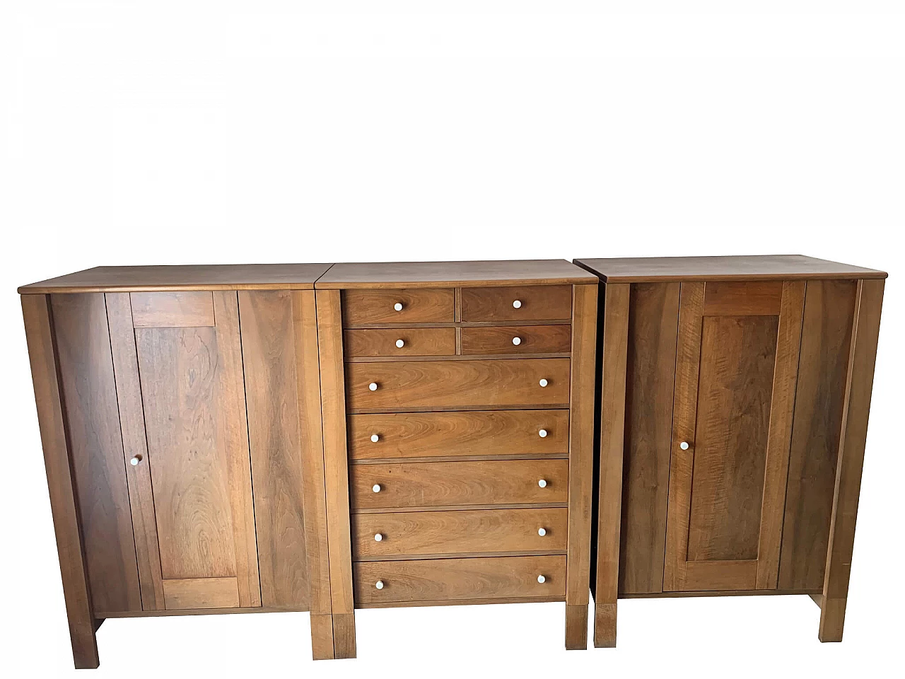 Bernini production, wooden wardrobe dresser, Italy, 60s 1127972