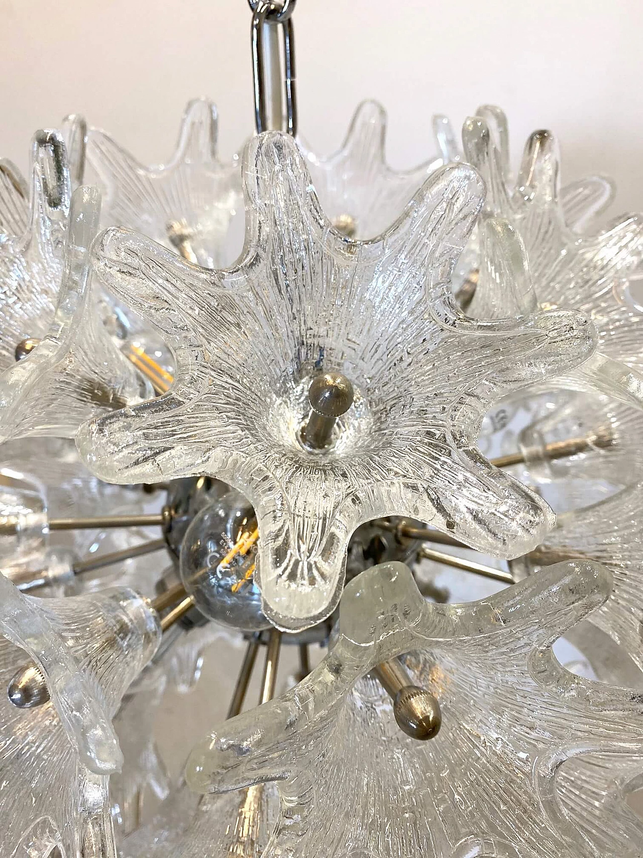 Sputnik chandelier by VeArt, 70s 1129037