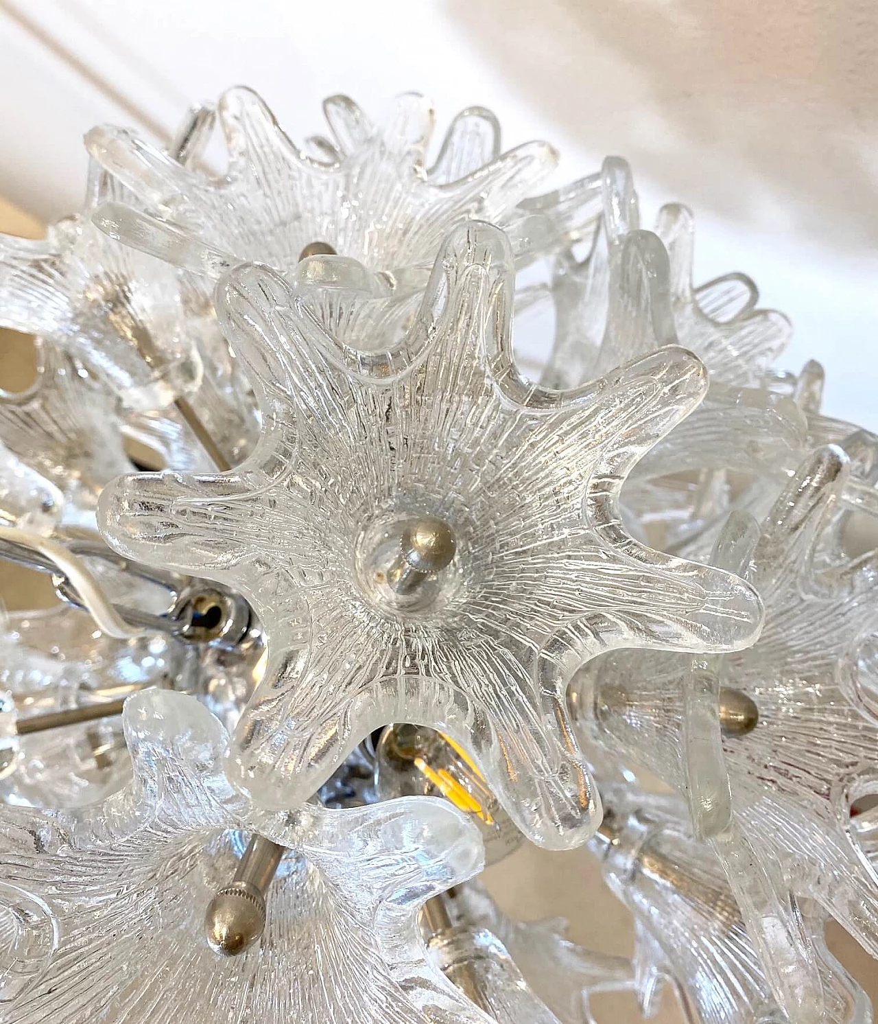 Sputnik chandelier by VeArt, 70s 1129039