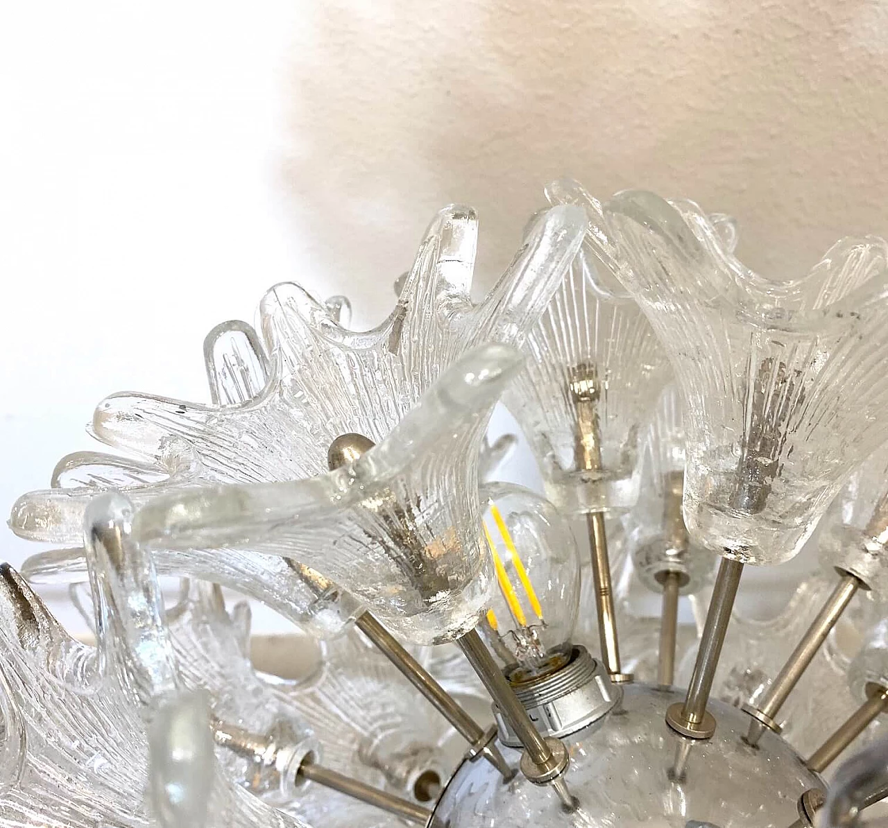 Sputnik chandelier by VeArt, 70s 1129041