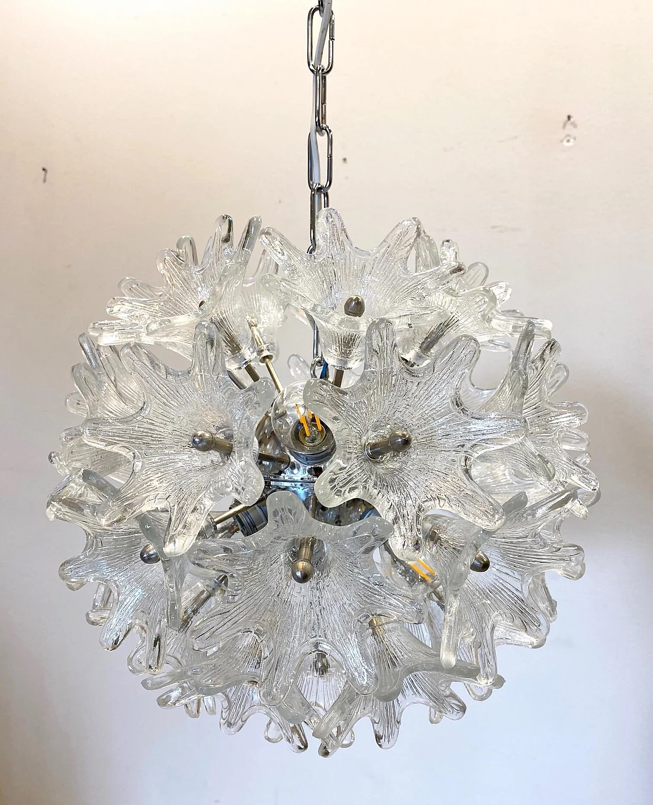 Sputnik chandelier by VeArt, 70s 1129049
