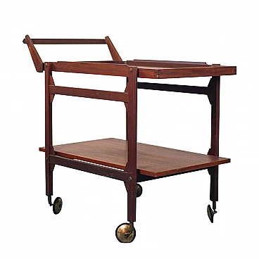 Wooden trolley, 1960s