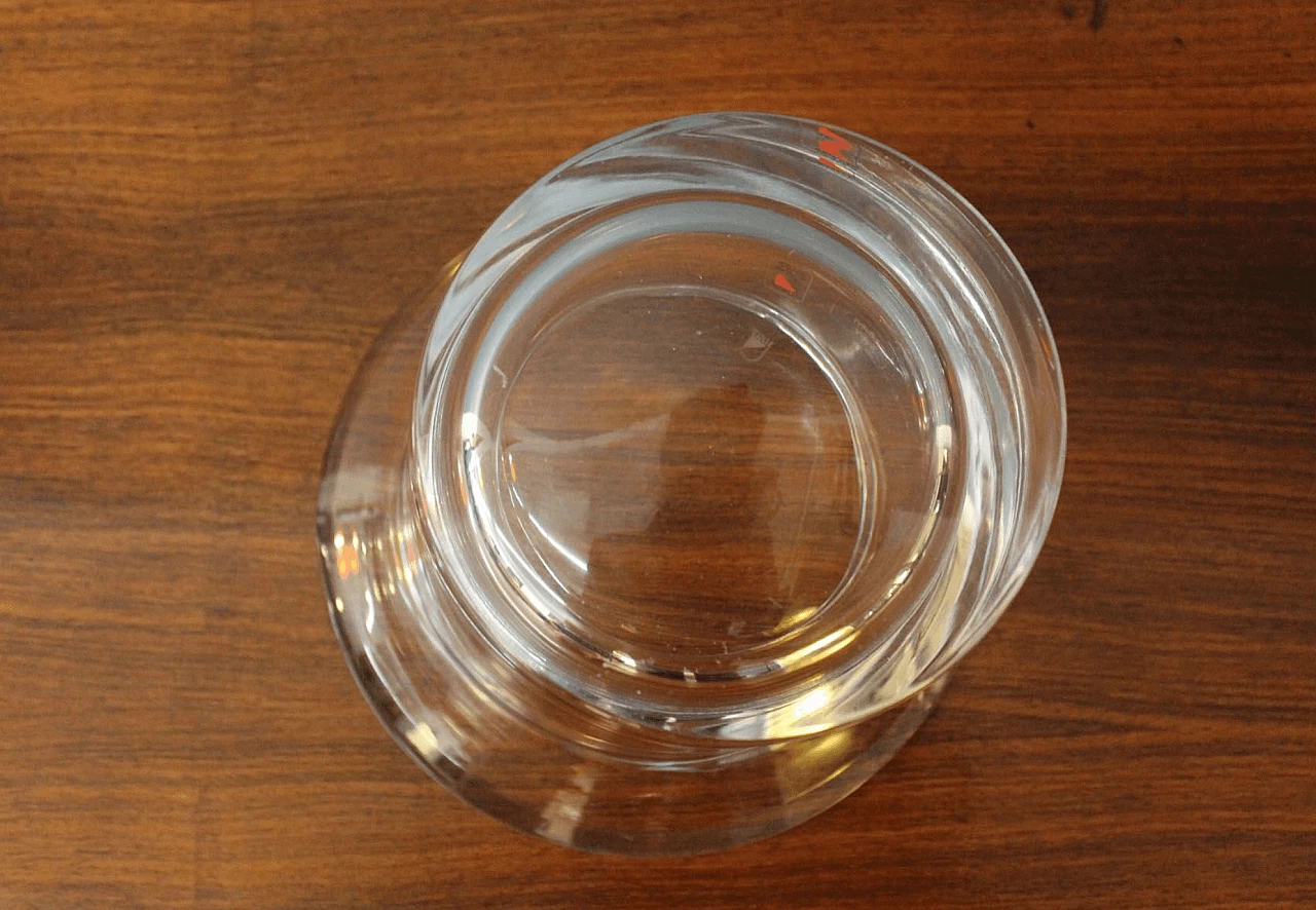 Vaso in cristallo di Angelo Mangiarotti per Cristalleria Colle, anni '80 1130130