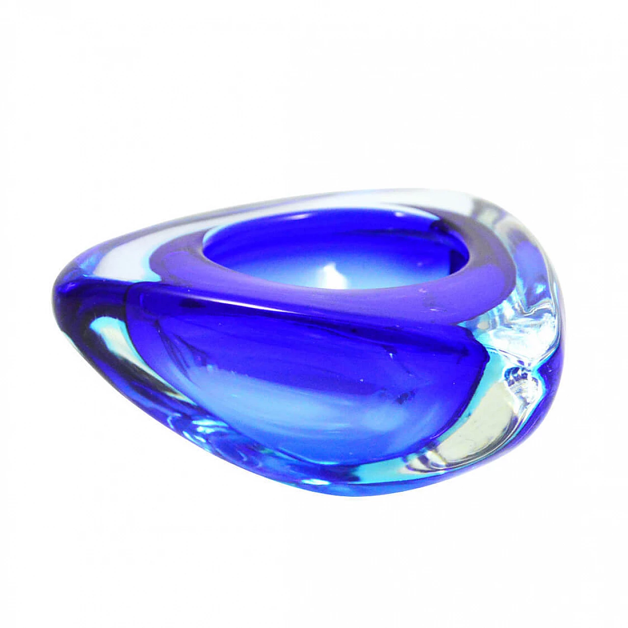 Sommerso Murano glass ashtray, 1960s 1130151