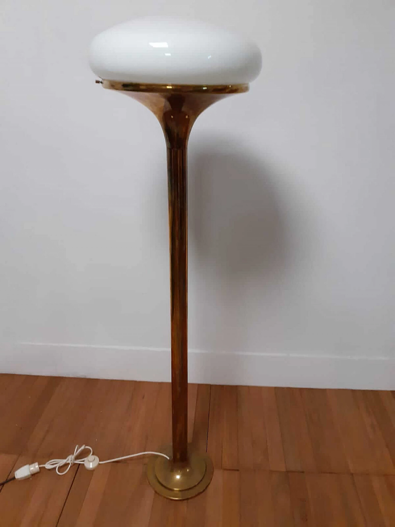 Brass floor lamp by Reggiani 1130200