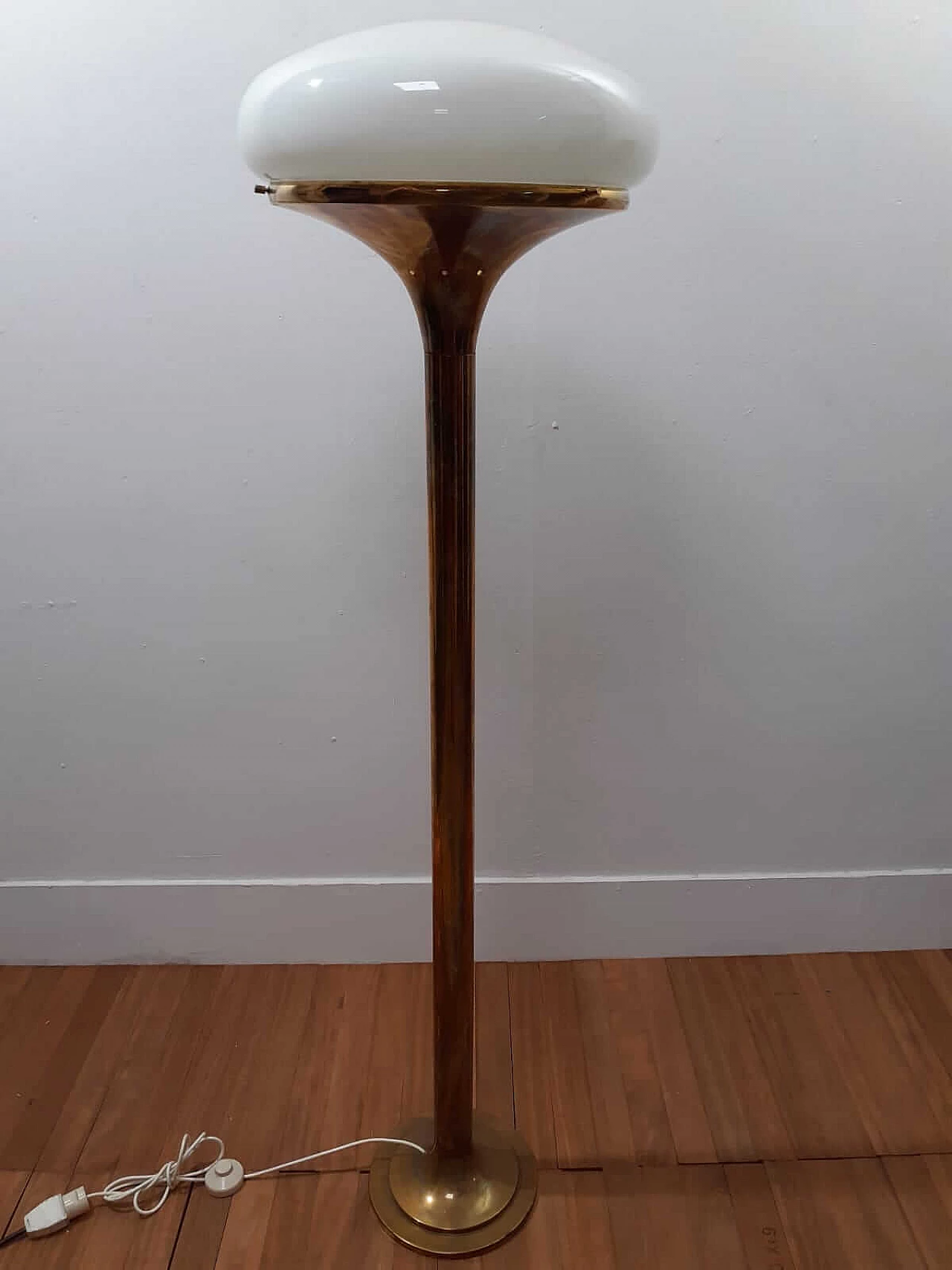 Brass floor lamp by Reggiani 1130203