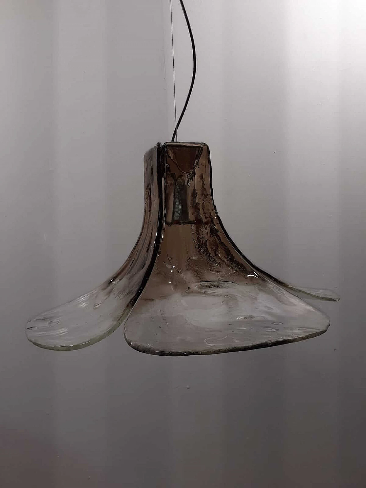 Petalo pendant lamp by Carlo Nason for Mazzega 1130225