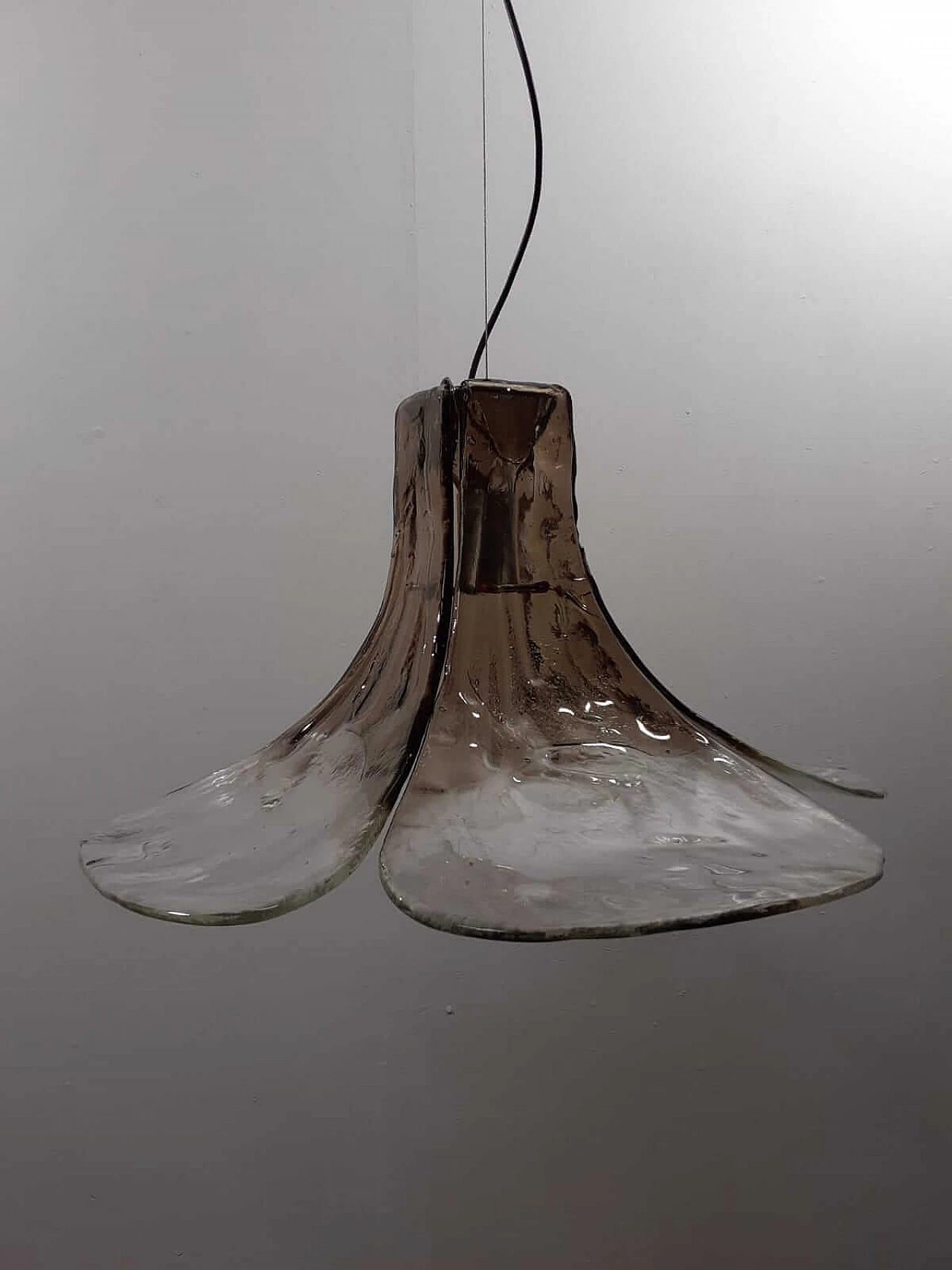 Petalo pendant lamp by Carlo Nason for Mazzega 1130226