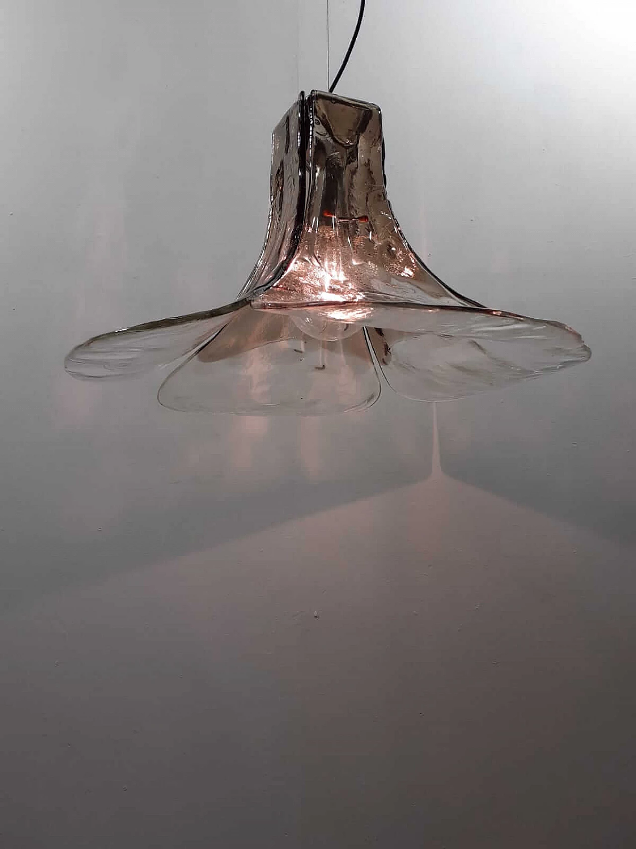 Petalo pendant lamp by Carlo Nason for Mazzega 1130227