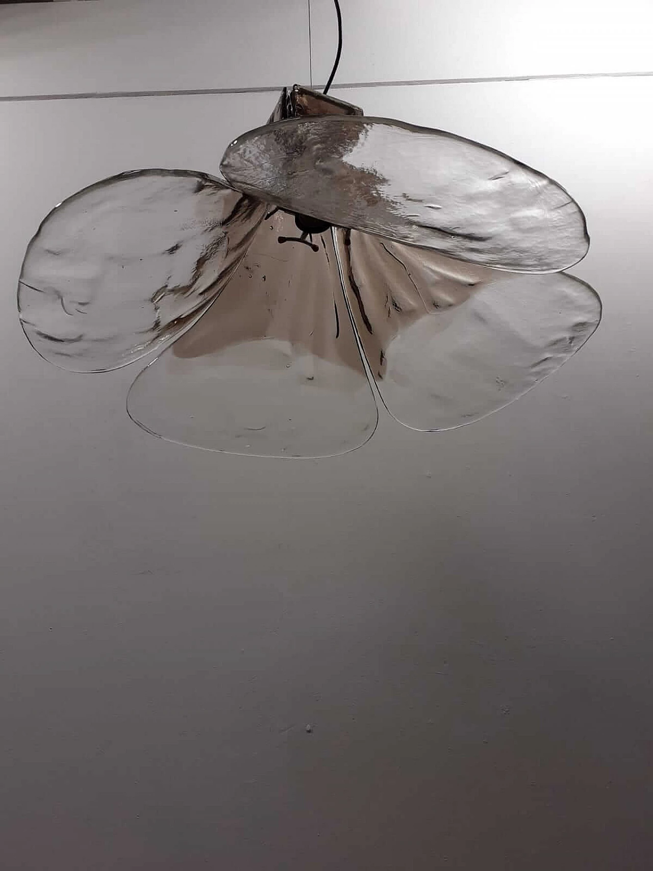 Petalo pendant lamp by Carlo Nason for Mazzega 1130229