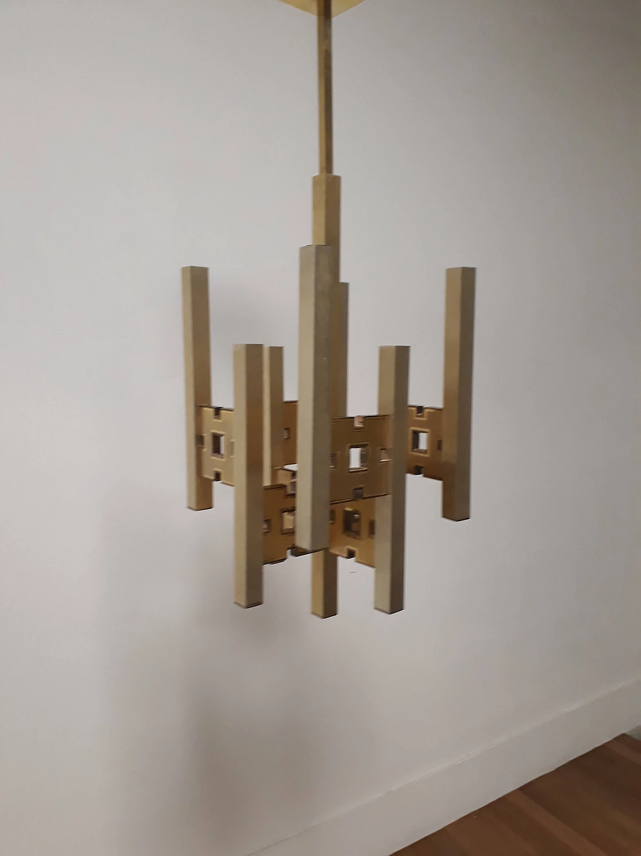 Lampadario a 8 luci, Gaetano Sciolari 1130232