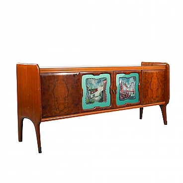 Wooden sideboard, 60s