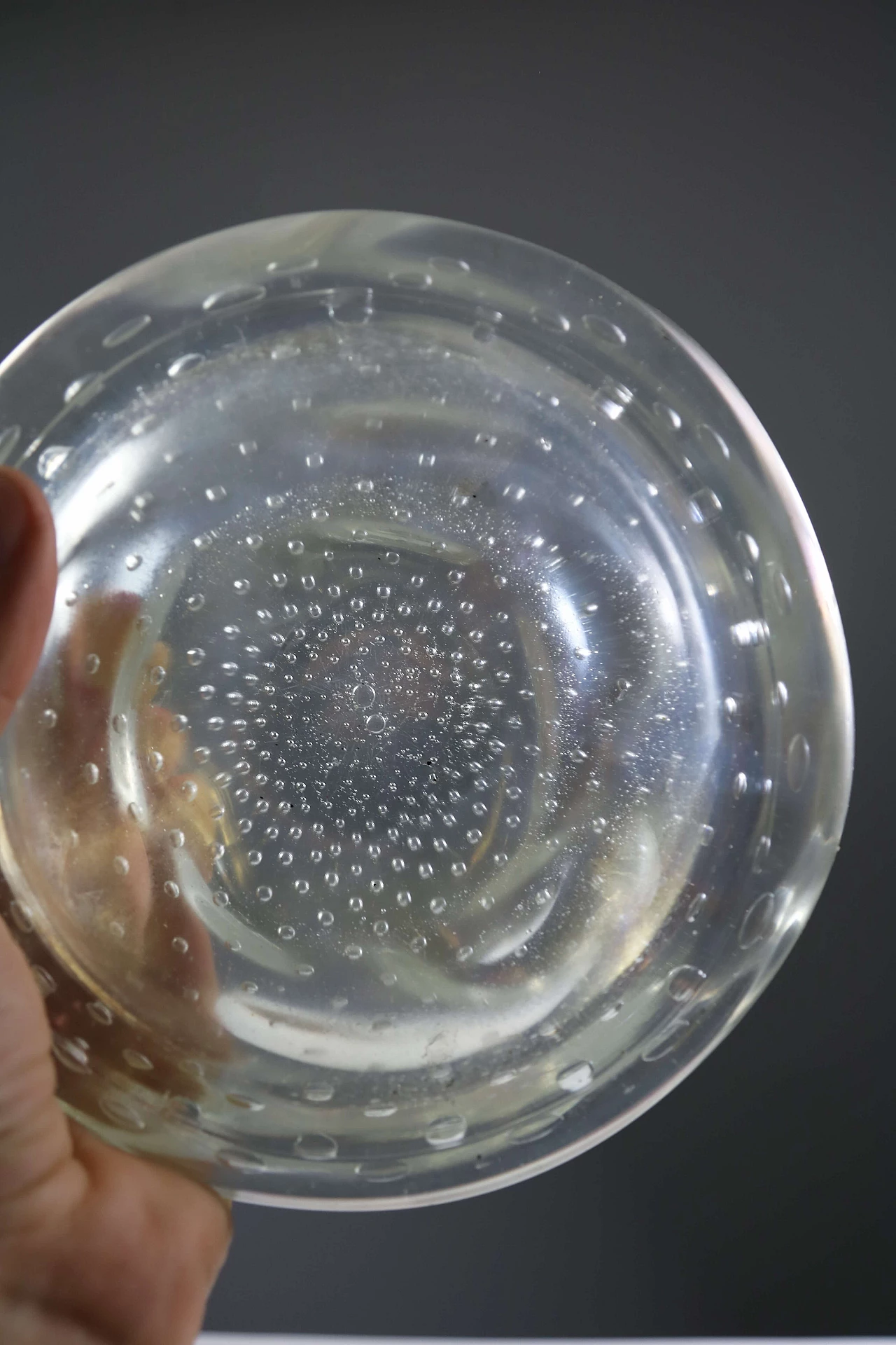 Vaso in vetro di Murano iridescente di Seguso 1131796