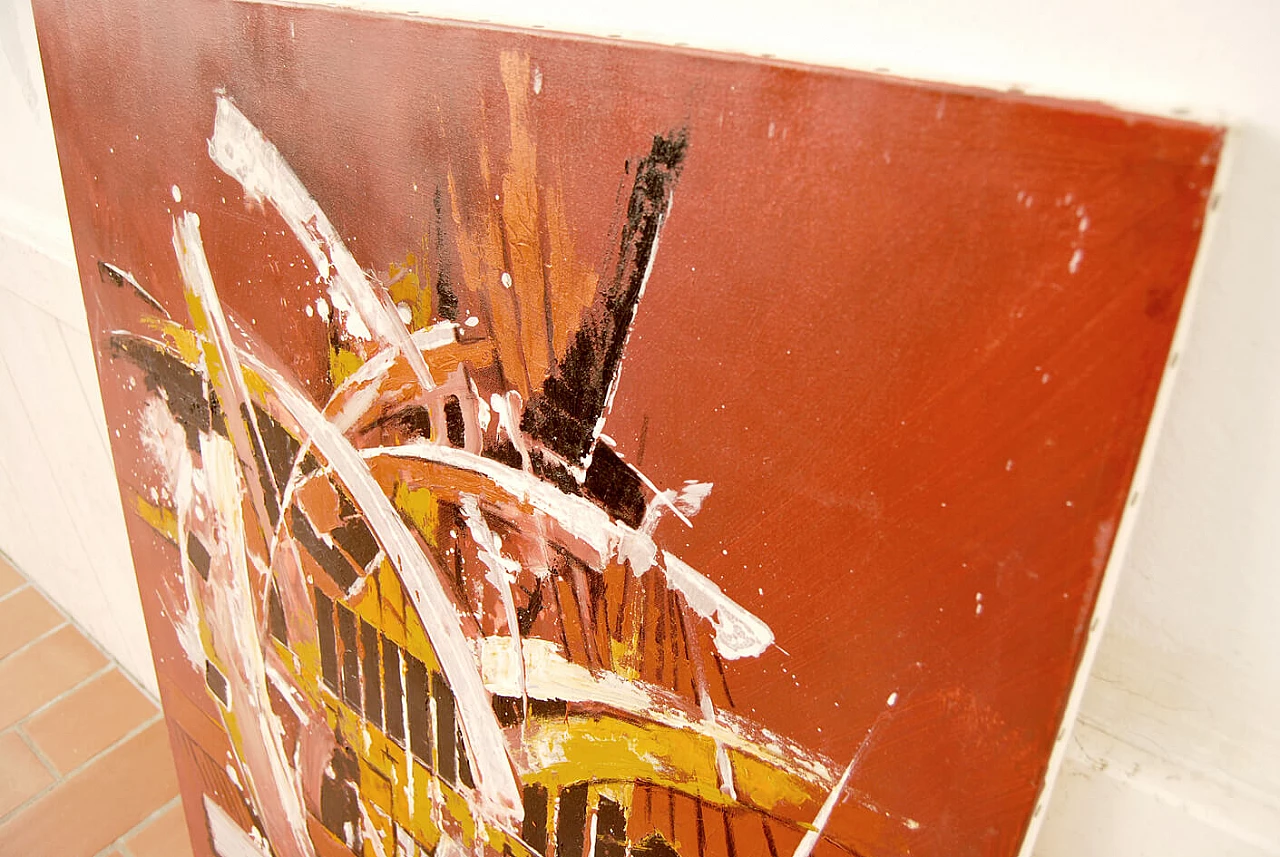 Dipinto a tema astratto di Angelo Dottori 1131893