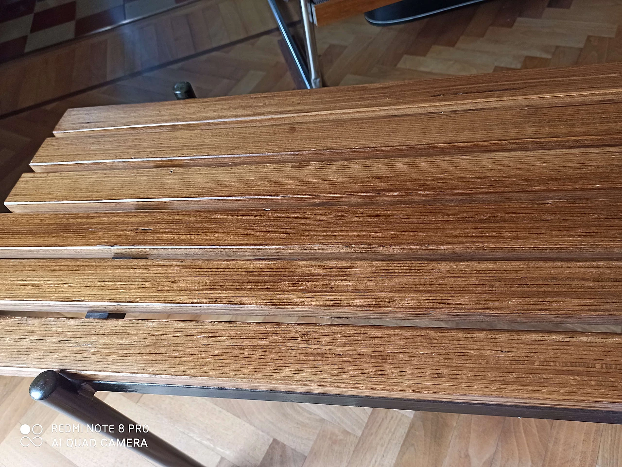 Wood and iron bench by Fiarm, 1950s 1131978