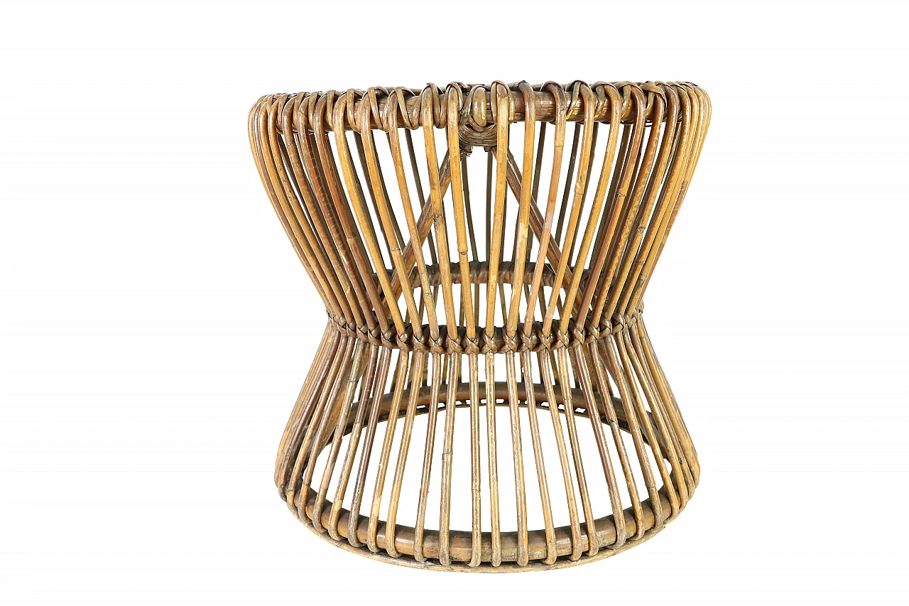 Wicker stool, 1950s 1132031