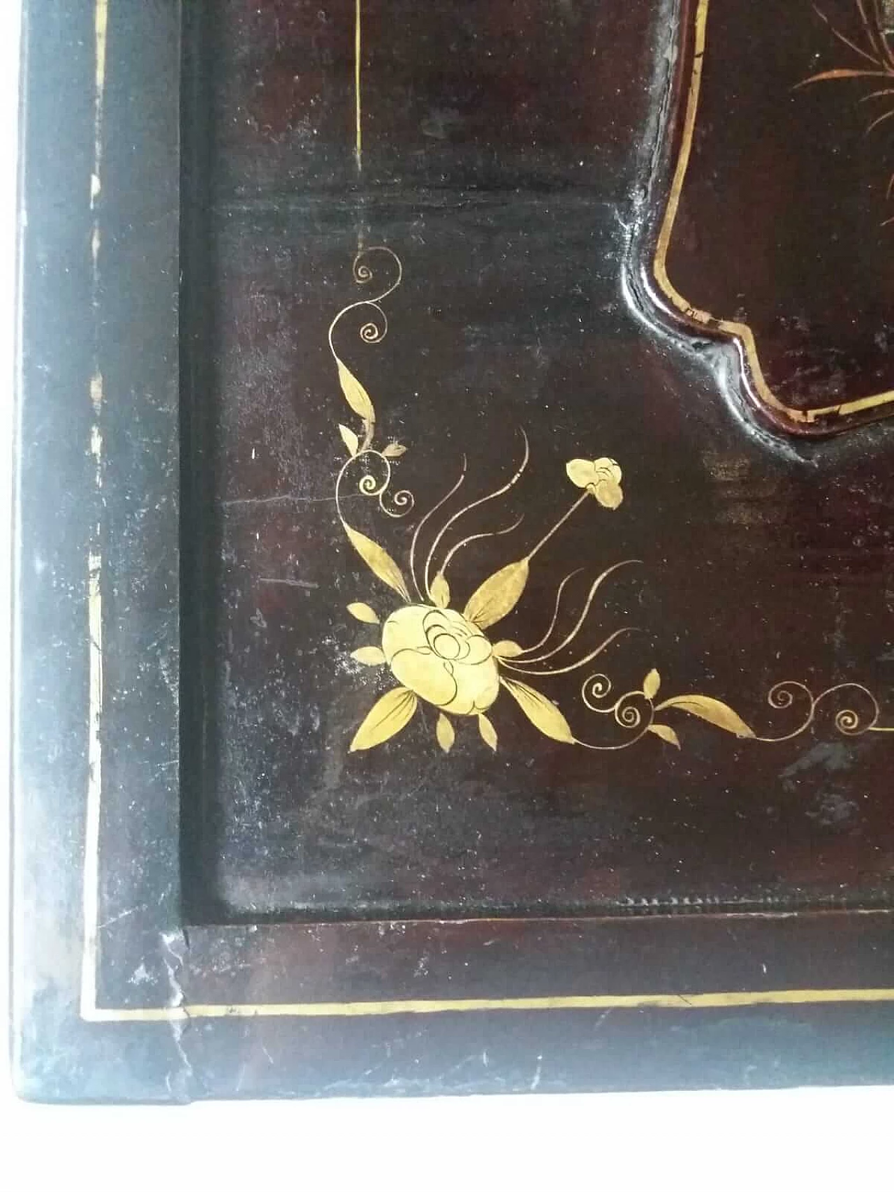 Antica scatola Cina porta scialle o kimono, XIX secolo 1132211