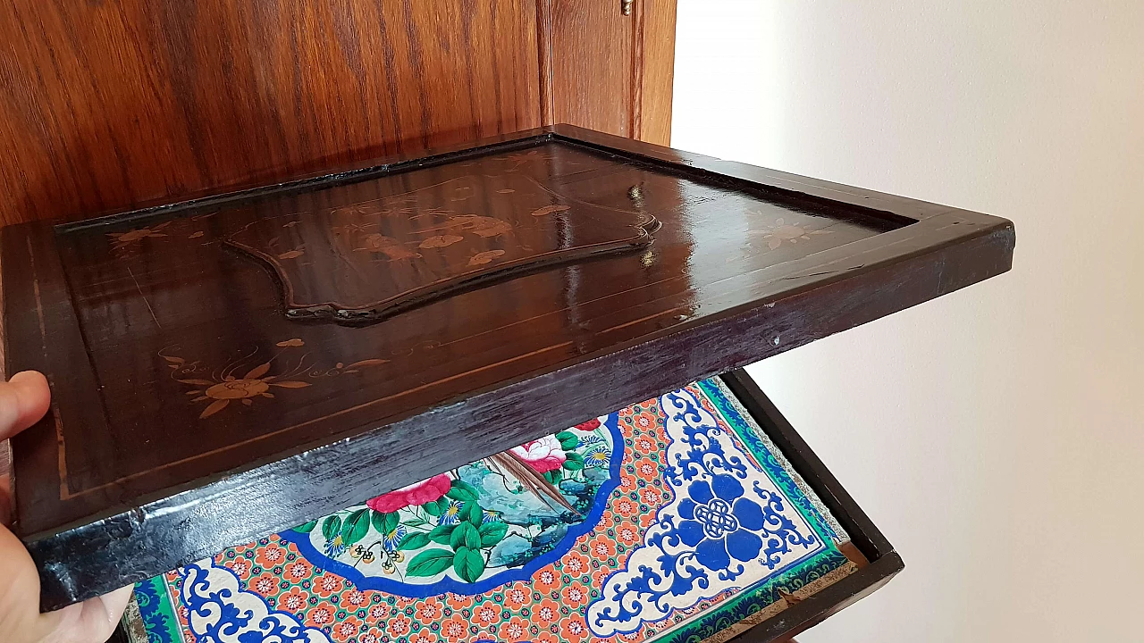 Antica scatola Cina porta scialle o kimono, XIX secolo 1132214