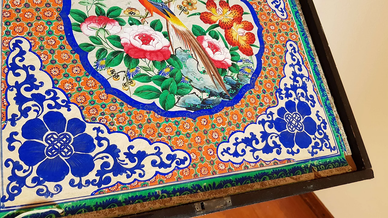 Antica scatola Cina porta scialle o kimono, XIX secolo 1132216