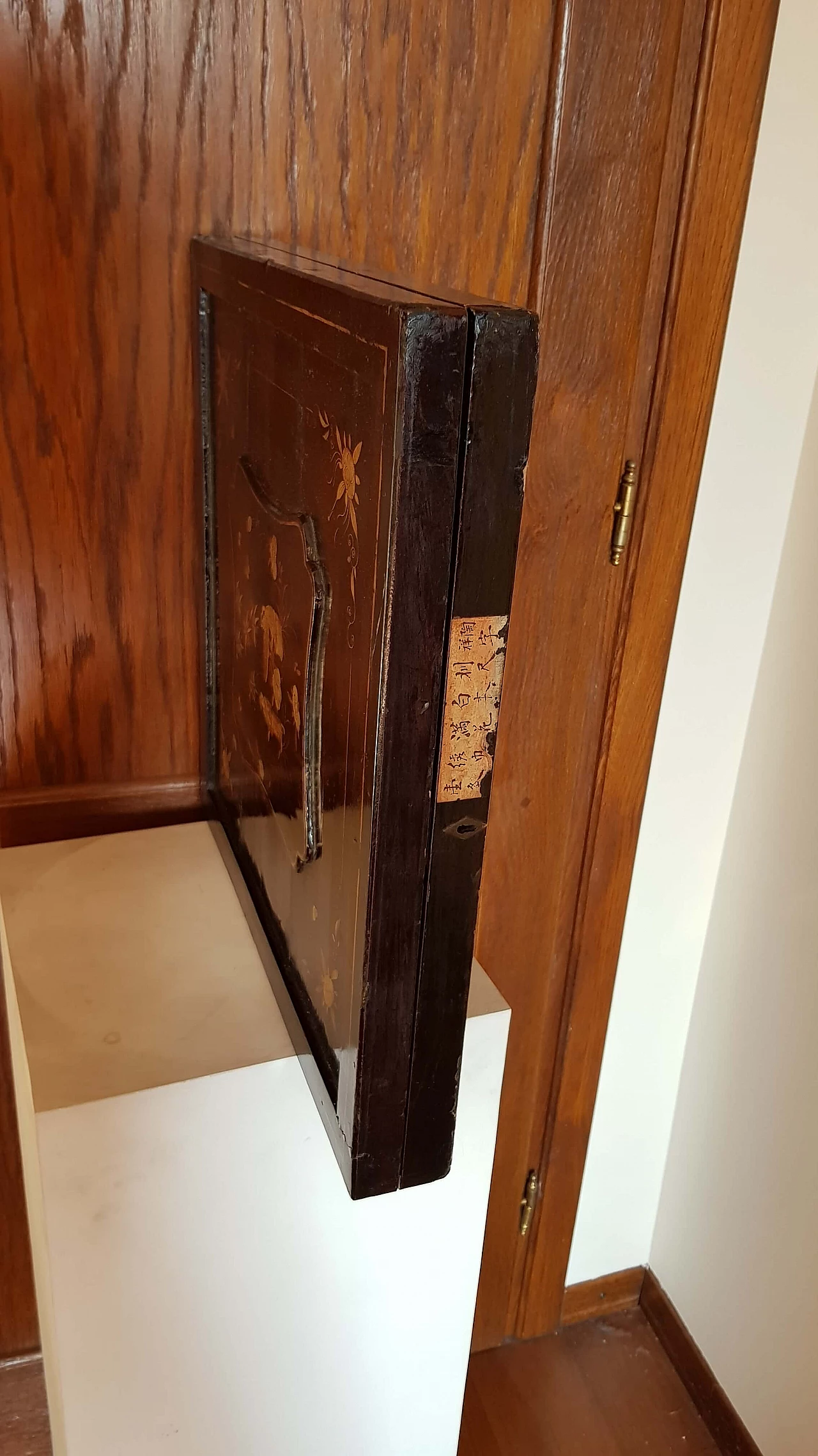 Antica scatola Cina porta scialle o kimono, XIX secolo 1132219