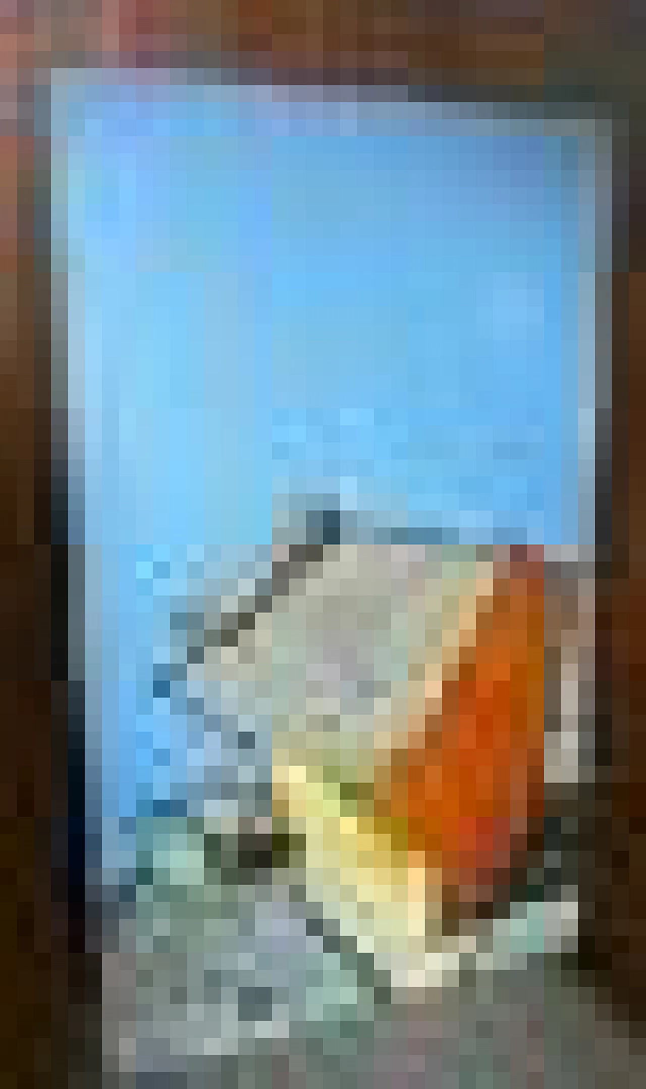 Pair of signed Italian oil paintings with houses 1132384