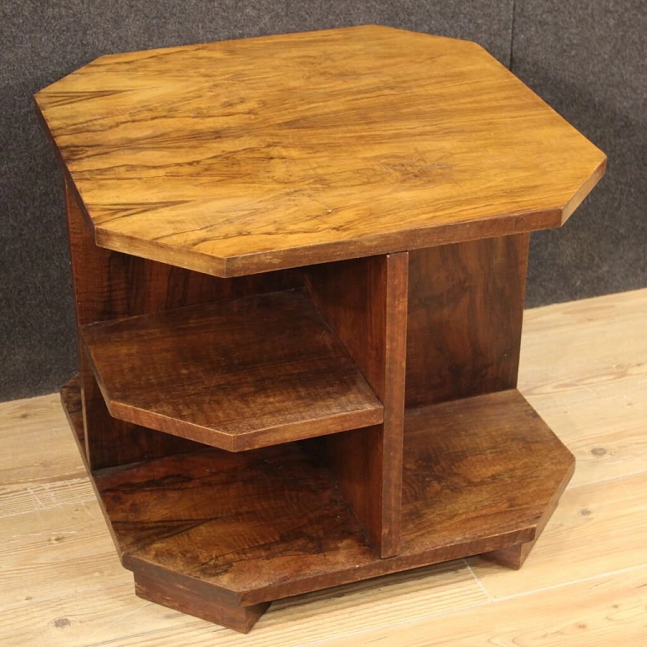 Italian walnut wood table 1133281