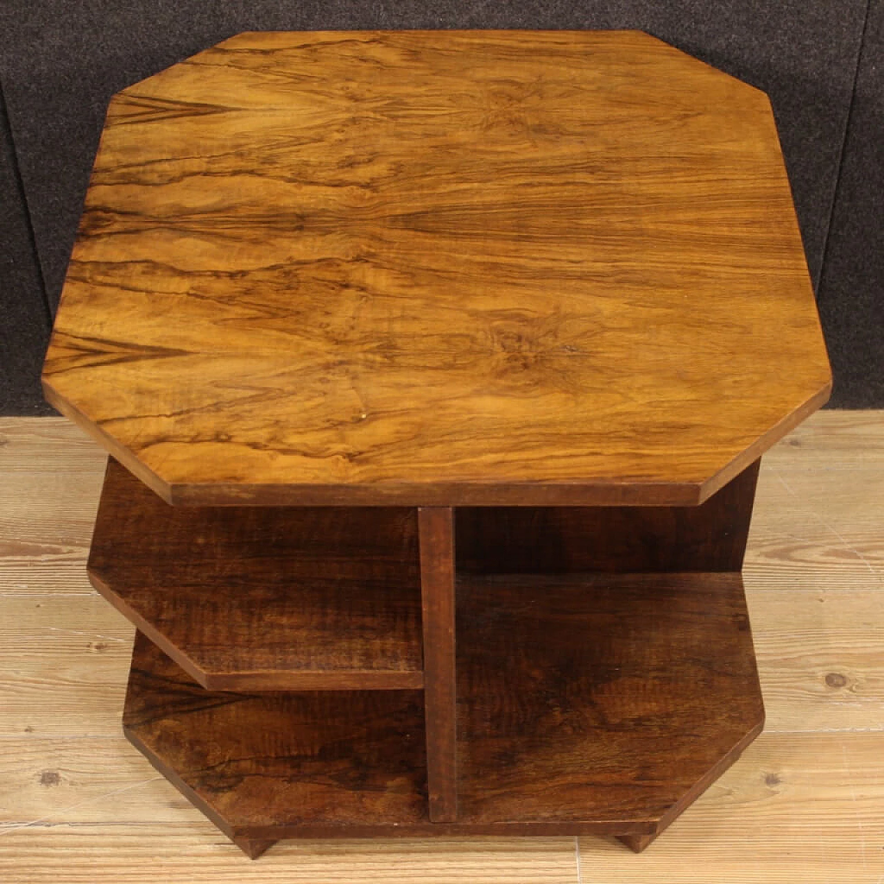 Italian walnut wood table 1133283