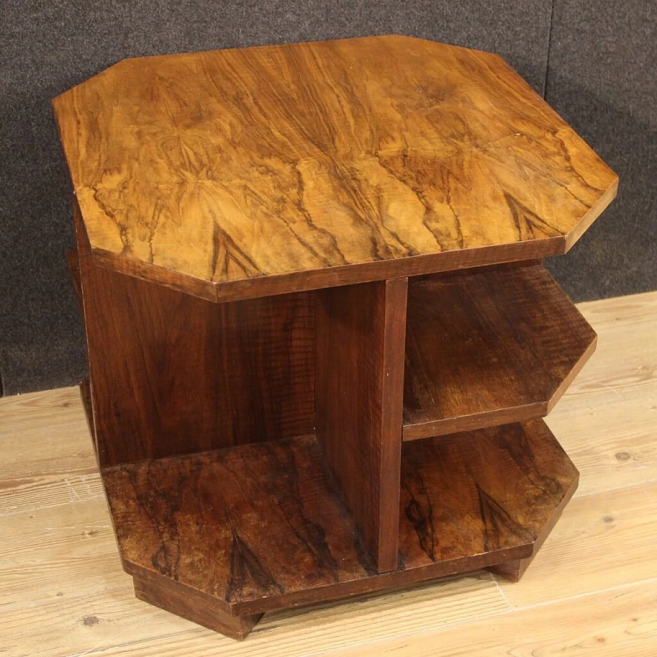 Italian walnut wood table 1133284