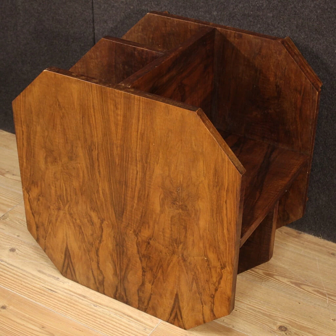 Italian walnut wood table 1133290
