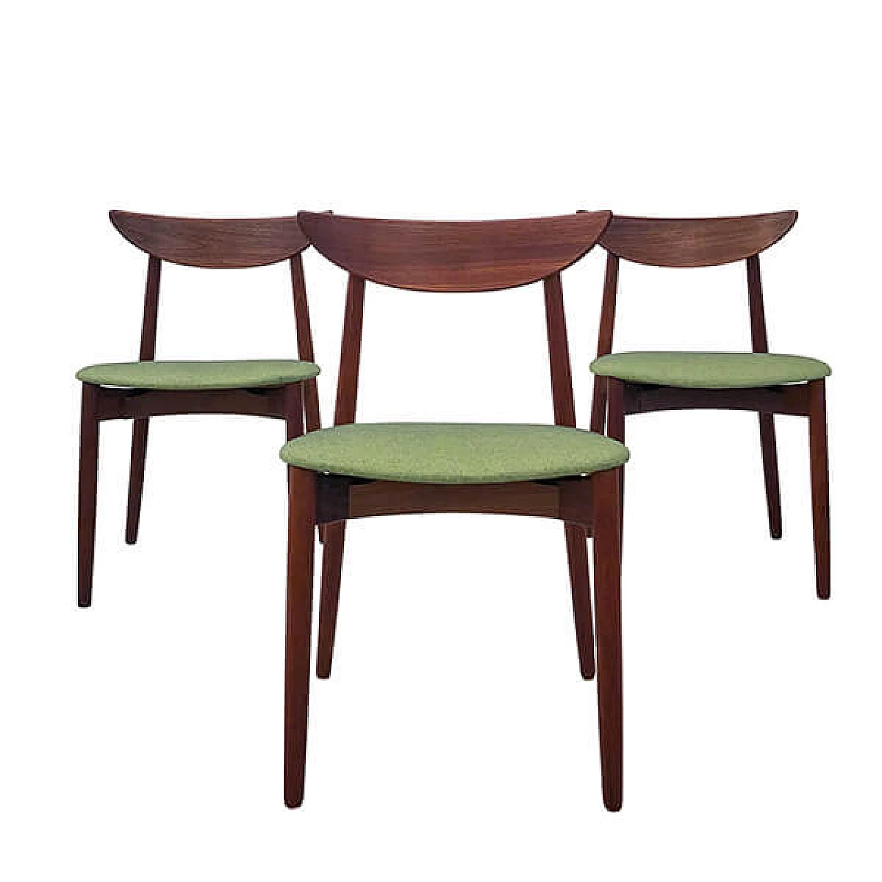 4 Danish teak chairs by Harry Østergaard, 1950s 1133805