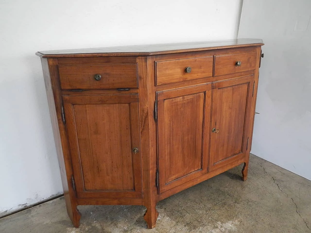 Cherry wood sideboard, 1950s 1133808