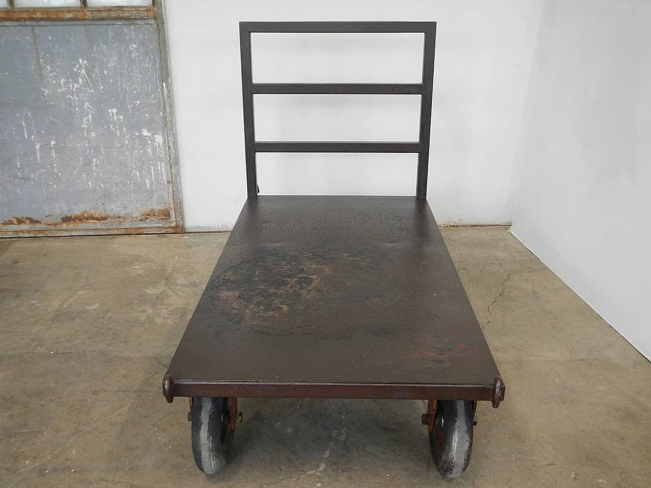 Trolley with iron wheels, 50s 1134065