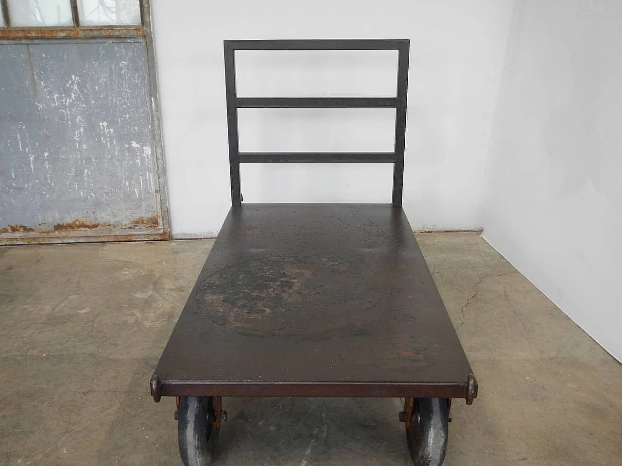 Trolley with iron wheels, 50s 1134066