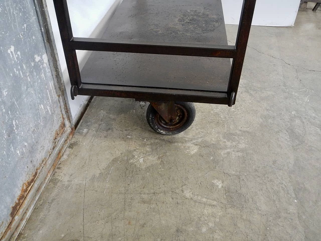 Trolley with iron wheels, 50s 1134069