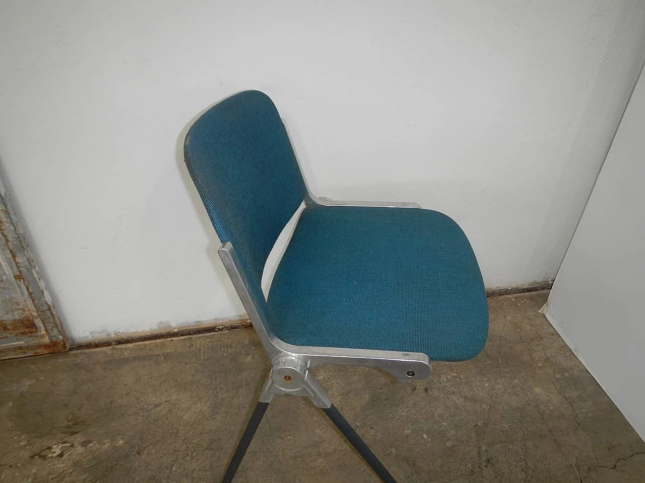Blue Anonima Castelli office Chair, 60s 1134118