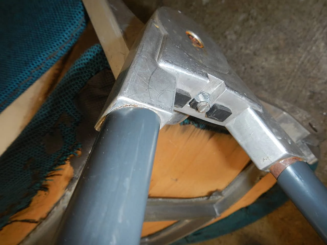 Blue Anonima Castelli office Chair, 60s 1134125