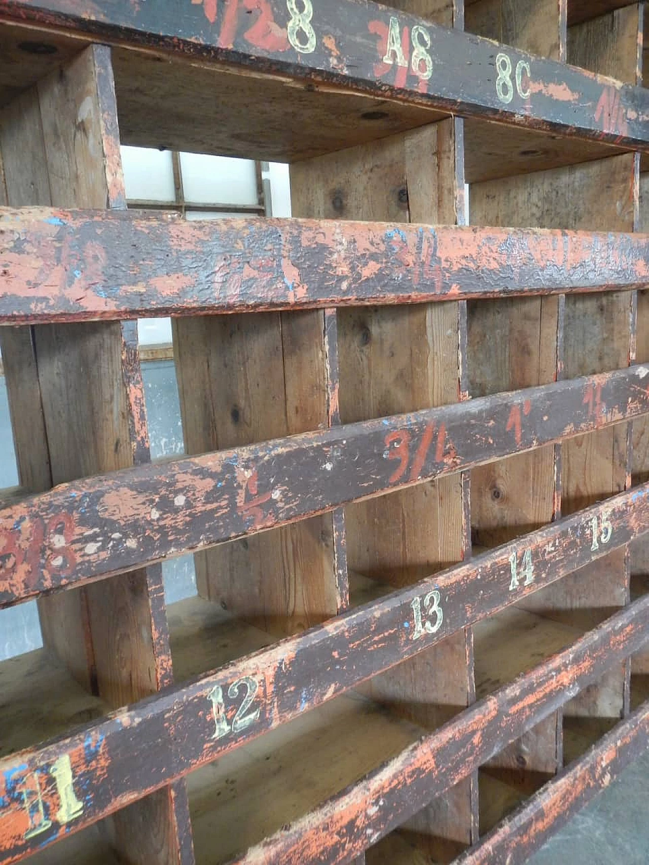 Wooden bookcase, 70s 1134141